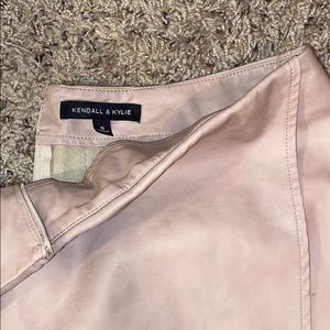 Kendall & Kylie nude skirt